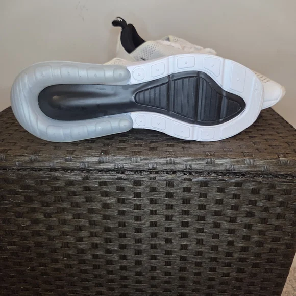 Nike Air Max 270 White Sneakers - Picture 3 of 4